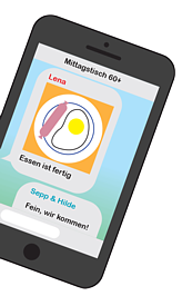 illu miIttagstisch chat